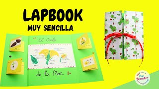 COMO HACER UNA LAPBOOK SENCILLA  DIY [upl. by Myrt]