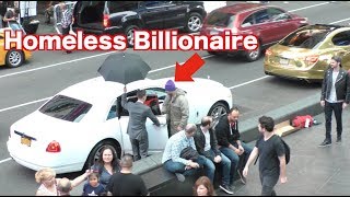 The Homeless Billionaire Prank [upl. by Siuqramed912]