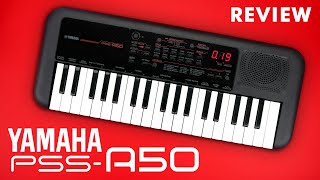 Yamaha PSSA50  Full Review [upl. by Hardunn]