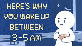 If You Always Wake Up Between 3  5AM Heres Why [upl. by Cheston137]