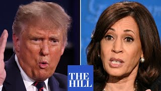 Trump Kamala Harris cant pronounce her own name right [upl. by Ahsyak105]