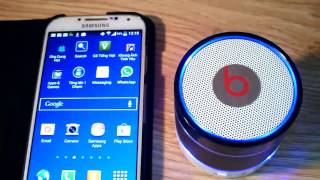 How to connect wireless bluetooth speaker to your phone [upl. by Pillihpnhoj]