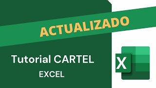 Tutorial hacer CARTELES con Excel ACTUALIZADO [upl. by Submuloc477]