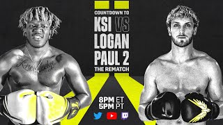 Countdown to KSI vs Logan Paul 2 [upl. by Ymar101]