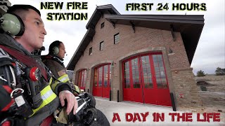 First 24 Hours in a New Fire Station  A Day in the Life [upl. by Quillon]