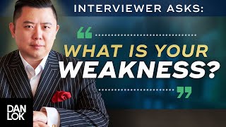 Interview Question “What Are Your Weaknesses” And You Say “” [upl. by Ronni]