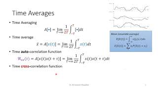 66 Time Averages and Ergodicity [upl. by Naillik]