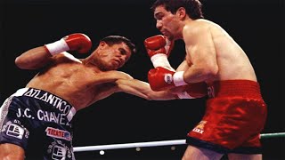 Julio Cesar Chavez vs Greg Haugen  Highlights BEATDOWN amp KNOCKOUT [upl. by Semyaj]