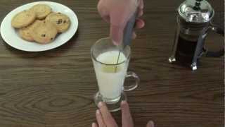 Aerolatte  The Original Steam Free Milk Frother [upl. by Lasiaf]