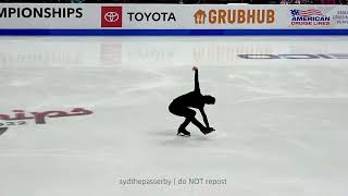 Nathan Chen  2022 US Nationals SP “La Boheme” fancam [upl. by Ztnahc]