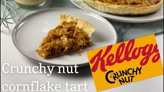 How to make CORNFLAKE TART Easy recipe [upl. by Ellerret]