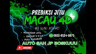 PREDIKSI MACAU HARI INI KAMIS 16 JANUARY 2025  PREDIKSI TOTOMACAUCOM HARI INI  TOTOMACAU JITU [upl. by Airogerg79]