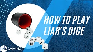 How to Play Liars Dice [upl. by Castra]