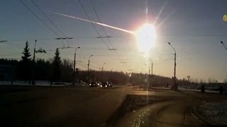 Videos capture exploding meteor in sky [upl. by Strait]