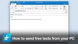 How to send free text messages from your PC [upl. by Enirolf264]