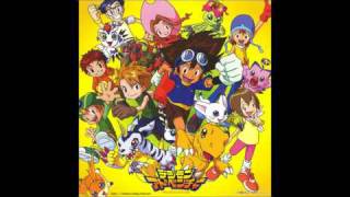 Digimon Adventure 01 Evolution Song Japanese Version [upl. by Tade460]