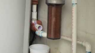 PVC Pipe leak fixing technique [upl. by Anelrats469]