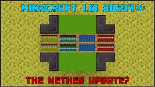 Minecraft 116  Snapshot 20w14∞  Box of Infinite Books amp Netherite Stairs [upl. by Lolly737]