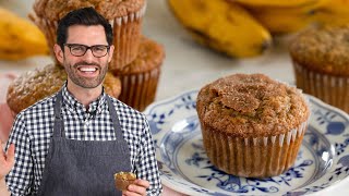 AMAZING Banana Muffin Recipe [upl. by Anirav831]