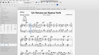 Un Verano en Nueva York  Gran Combo Piano [upl. by Atoiganap]