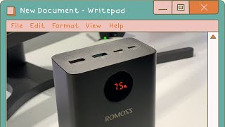 Unboxing Romoss 40000mAh Power Bank  Trezor One [upl. by Ailee]