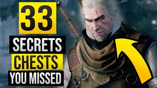 Witcher 3 All 33 Hidden Treasure Chest Locations You May Have Missed in White Orchard [upl. by Imnubulo651]