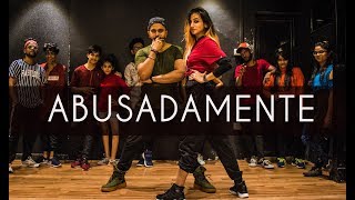 ABUSADAMENTE  MC Gustta e MC DG  Tejas Dhoke Choreography  Dancefit Live [upl. by Biancha]