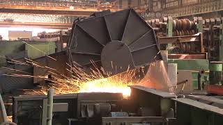 SMS group  Hot rolling  Railmill Baotou [upl. by Nordek609]