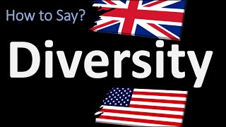 How to Pronounce Diversity 2 WAYS UKBritish Vs USAmerican English Pronunciation [upl. by Baerl]