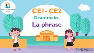 la phrase CE1  CE2  grammaire [upl. by Caesaria]