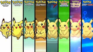 Evolution of Pokémon Evolution Animations 19962019 [upl. by Tegirb460]