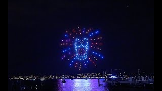 ZURICH FESTIVAL DRONE SHOW  SKYMAGIC [upl. by Tsew]