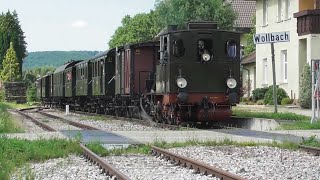 Kandertalbahn Dampfzug durch das Kandertal [upl. by Ainsworth66]