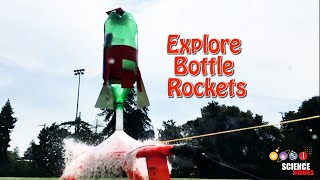 Design and Launch Bottle Rockets  STEM Activity [upl. by Llertnahs]