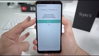 How To Factory Reset LG Stylo 5  Hard Reset [upl. by Zondra690]