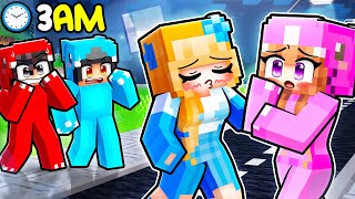 Crystal is SLEEPWALKING At 3AM In Minecraft [upl. by Ygiaf]