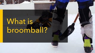 What is Broomball [upl. by Beitnes]