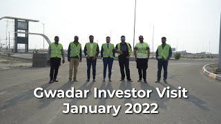 CPIC Investor Faisal Ismail Gwadar Visit  January 2022 [upl. by Lhary]