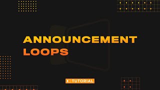 Announcement Loops in ProPresenter 7 [upl. by Vescuso]