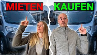 Wohnmobil mieten oder kaufen  wann lohnt sich was [upl. by Ahsenod497]