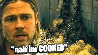 The time BRAD PITT SAVED THE WORLD from ZOMBIES WORLD WAR Z [upl. by Medina263]