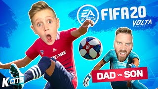 Dad vs Son in FIFA 20 VOLTA MODE KCITY GAMING [upl. by Jabon]