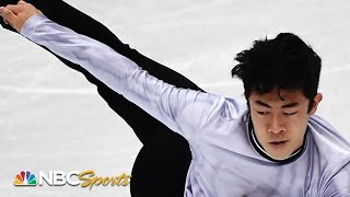 Nathan Chens worldbest short program at Grand Prix Final  NBC Sports [upl. by Brana]