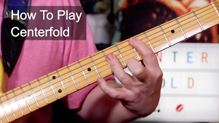 Centerfold J Geils Band Guitar Lesson [upl. by Anneuq90]