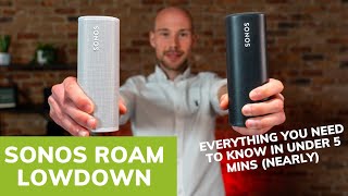 The New Sonos Roam Unboxed and Setup Bluetooth Setup [upl. by Naejarual876]