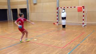 Shooting exercises in handball [upl. by Ofori518]