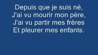 le deserteur lyrics [upl. by Burnley]