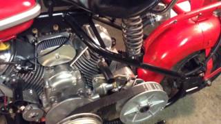 Putting The 670 cc Predator VTwin Motor in my 1961 Cushman Eagle 🦅 [upl. by Euseibbob]