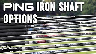 PING Irons Golf Shaft Options  Which Shaft Is Right For You [upl. by Oakley]