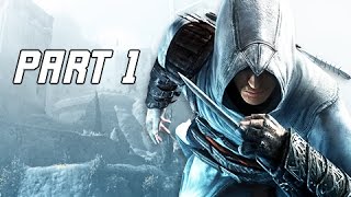 Assassins Creed Walkthrough Part 1  Altaïr IbnLaAhad PC Lets Play Commentary [upl. by Eadnus]